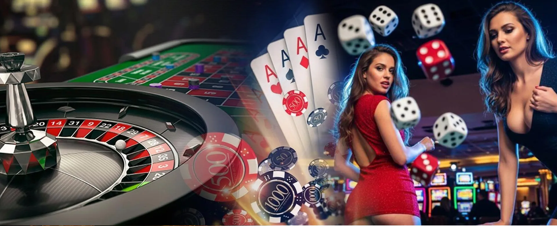 Dynamic background of casino games